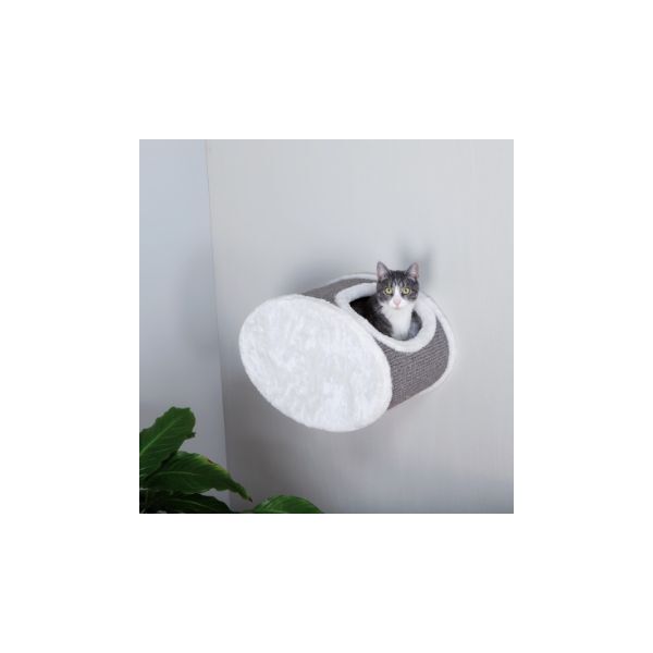 Trixie Puszysty domek dla kota do montażu na ścianie, 42 × 29 × 28 cm