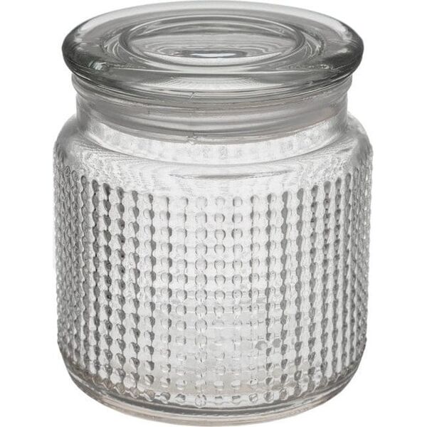 5five Γυάλινο δοχείο με καπάκι DOLCE, 450 ml