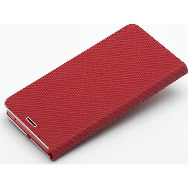 OEM Kabura LUNA Book Carbon do XIAOMI Redmi Note 13 Pro 5G czerwony
