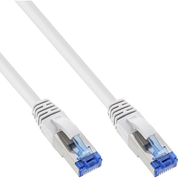 InLine 25pcs. Bulk-Pack InLine® Patch Cable S/FTP PiMF Cat.6A halogen free 500MHz white 3m