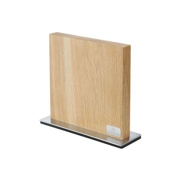 Zassenhaus Blok Zassenhaus na noże magnetyczny, 10 noży, 28 x 9 x 25 cm, drewno dębowe