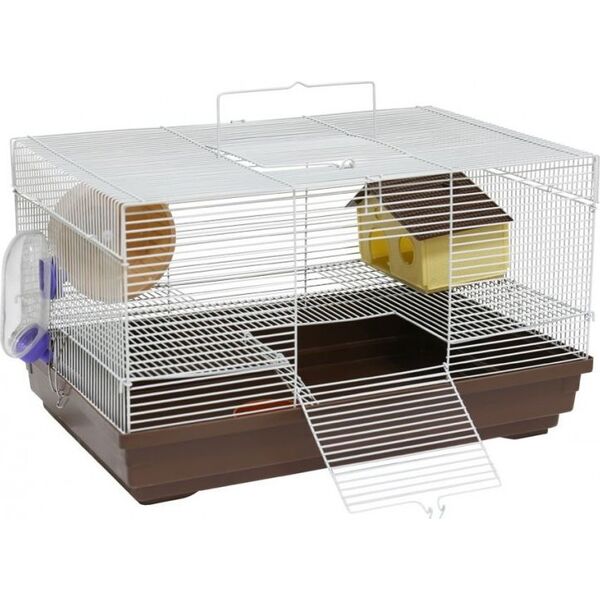 Panama Pet Panama Pet klatka dla gryzoni 47x30x27 cm biało/niebieska