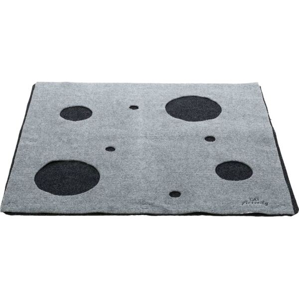 Trixie TRIXIE Mata aktywności dla kota Adventure Carpet, szara