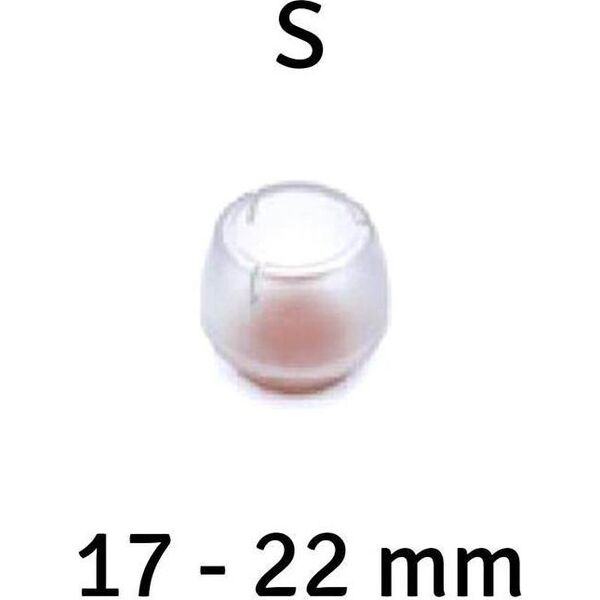 CreativeHome AG562C PODKŁADKI SILIKONOWE POD MEBLE 16SZT 17do22