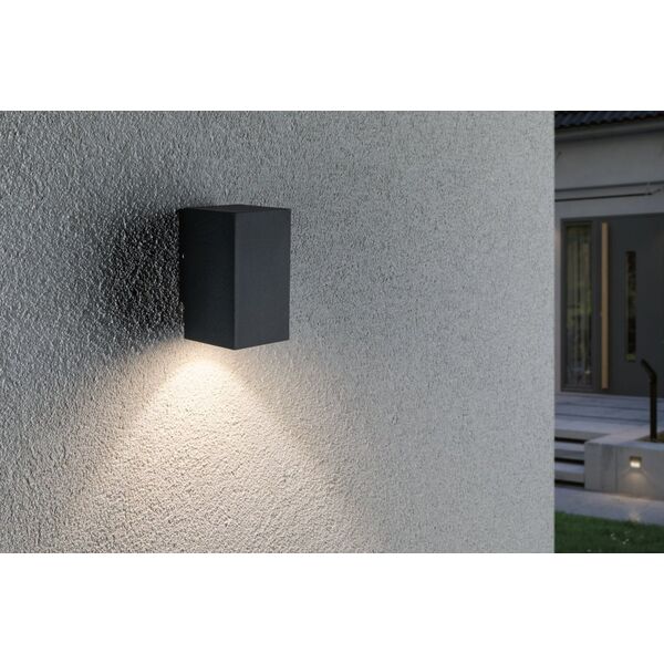 Kinkiet Paulmann Oprawa elewacyjna Flame IP44 1x3W 230V Antracyt