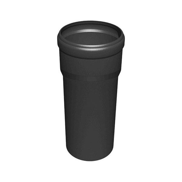 Almeva STARR Rura z kielichem 1mb, DN 80 UV Stabilna Czarna