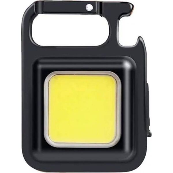 Latarka Aptel Kompaktowa LATARKA ze Stojakiem COB LED 6W czarna ZD100