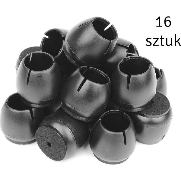 ATL AG562G Nakładki nogi 16szt 12-16mm        czarne
