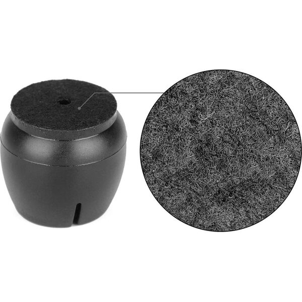 ATL AG562G Nakładki nogi 16szt 12-16mm        czarne