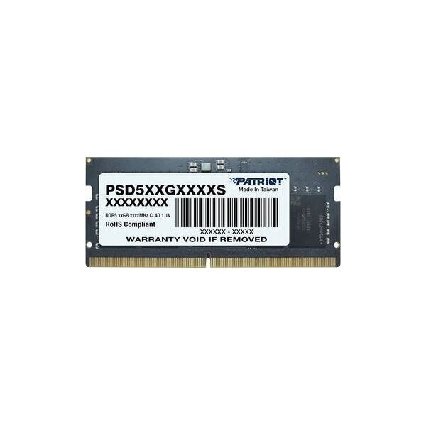Pamięć do laptopa Patriot PATRIOT DDR5 8GB SIGNATURE 5600MHz SO-DIMM 1Rx4