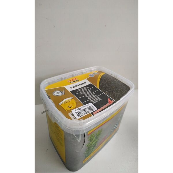 Sera Gravel Anthracite ενυδρείο χαλίκι O 1 - 3 mm 6 l, ανθρακί 8038751 4001942452588