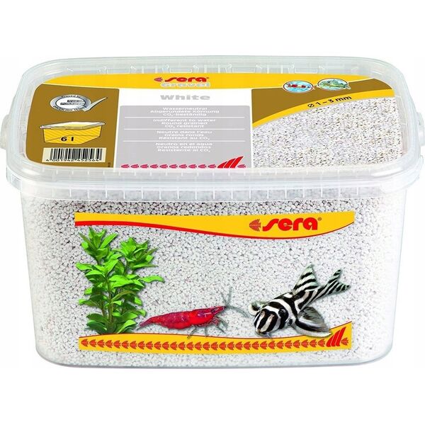 Sera Gravel Anthracite ενυδρείο χαλίκι O 1 - 3 mm 6 l, ανθρακί 8038751 4001942452588