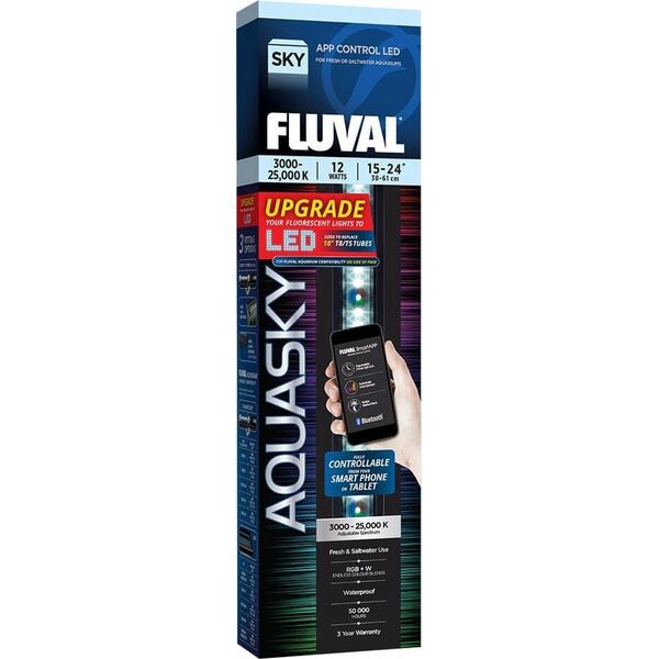 Fluval Fluval AquaSky LED 2.0 μπάρα φωτισμού 12W, 38-61cm 8039249 15561145503
