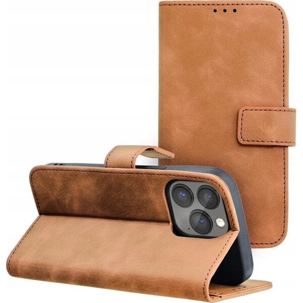ForCell Kabura Forcell TENDER Book do IPHONE 13 PRO brązowy