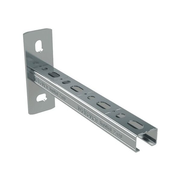 Walraven wall bracket RapidRail 30x30 ev L: 500 mm with cutting marks