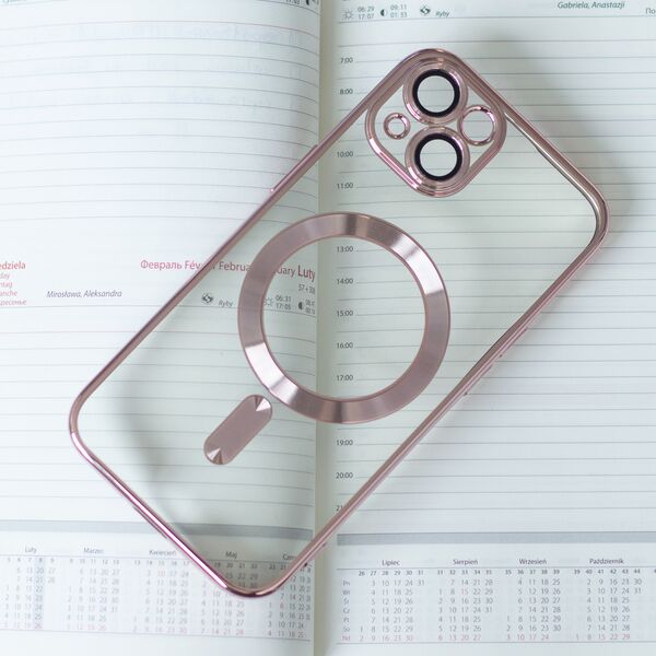 Color Chrome Mag case for Samsung Galaxy A36 5G rose gold 5906961938695