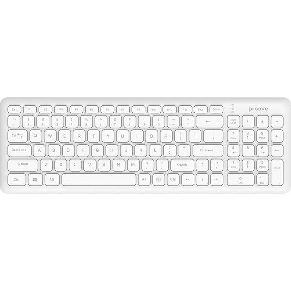 Proove wireless keyboard Classic Code white 6901113224335