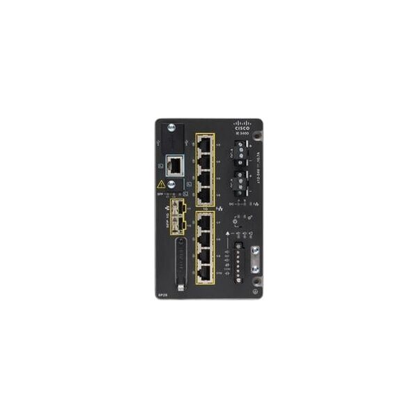 Switch Cisco Cisco Catalyst IE3400 Zarządzany L2/L3 Gigabit Ethernet (10/100/1000) Obsługa PoE Czarny