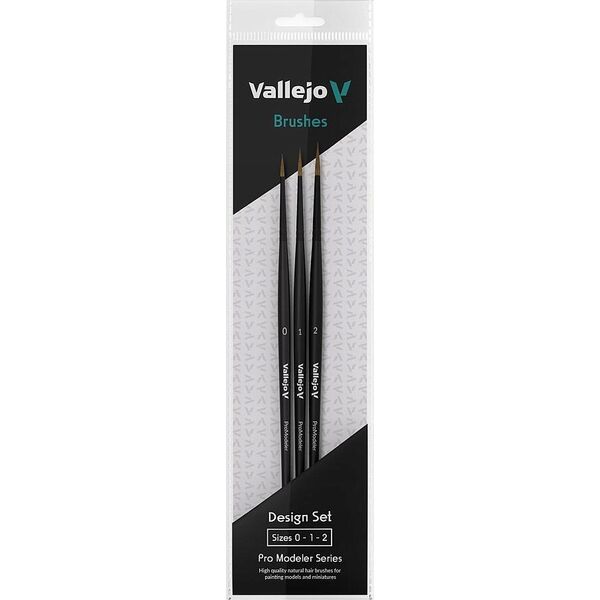 Vallejo Vallejo: B01991 - Pro Modeler - Design Set - Natural (0, 1, 2)