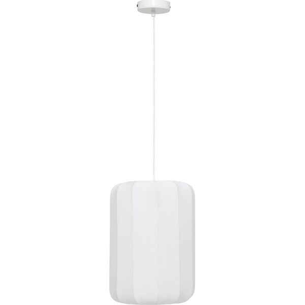 Lampa sufitowa TOBIE z bawełnianym kloszem, Ø 25 cm