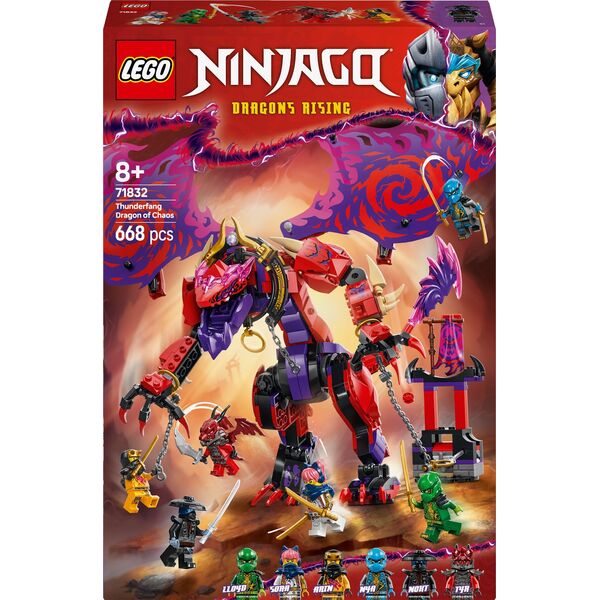 Ninjago Smok chaosu Kiełogrzmot  (71832)