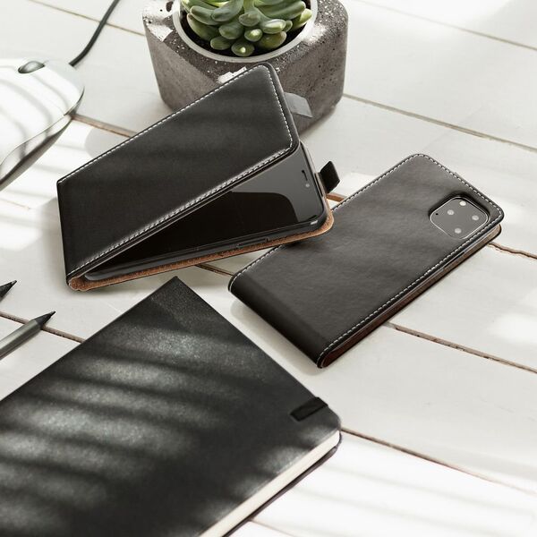 OEM Kabura SLIM FLEXI FRESH Pionowa do XIAOMI Redmi 10C czarny