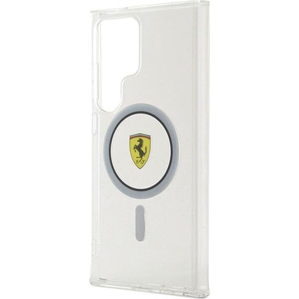 Ferrari Ferrari FEHMS24LU3CLK S24 Ultra S928 black/black hardcase IML Transp Inner Circle Line MagSafe