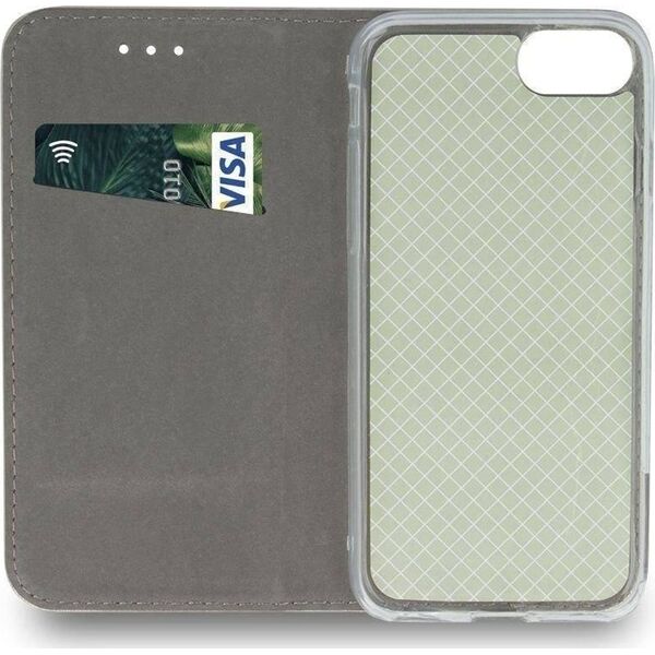 OEM Kabura SMART MAGNETO do SAMSUNG A55 ciemnozielony