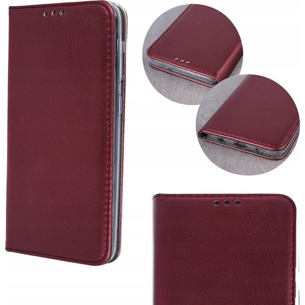 OEM Kabura SMART MAGNETO do IPHONE 16 Pro burgundowy