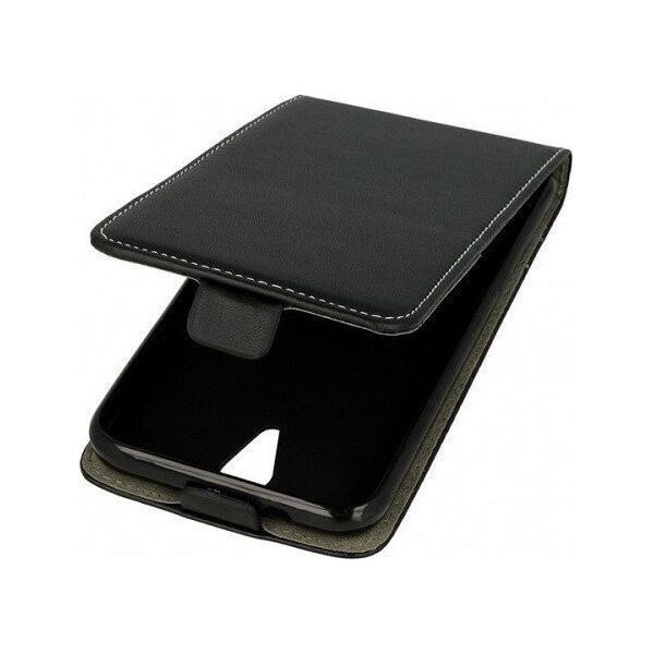 Etui XIAOMI REDMI NOTE 8 PRO Kabura Pionowa Rubber z klapką czarne uniwersalny