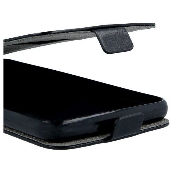 Etui XIAOMI REDMI NOTE 8 PRO Kabura Pionowa Rubber z klapką czarne uniwersalny