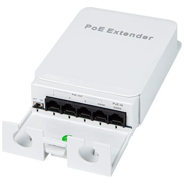 Blow 77-968# Extender poe 4-portowy 100mbs zewnętrzny