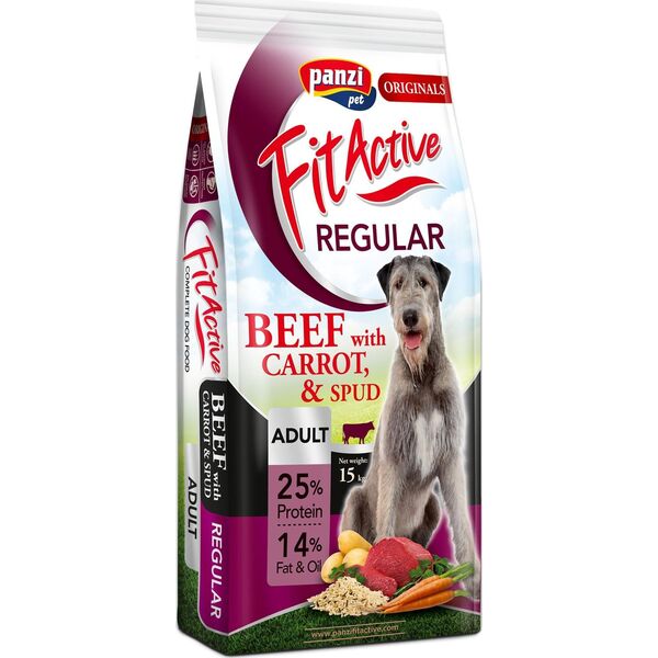 Sourcing DRY FOOD FITACTIVE 15KG REGULAR BEEF