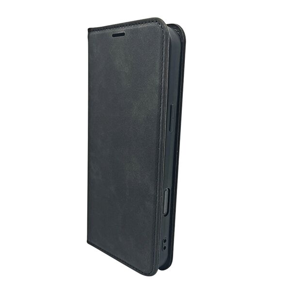 Smart Suede case for Samsung Galaxy S25 Plus black 5906961962355