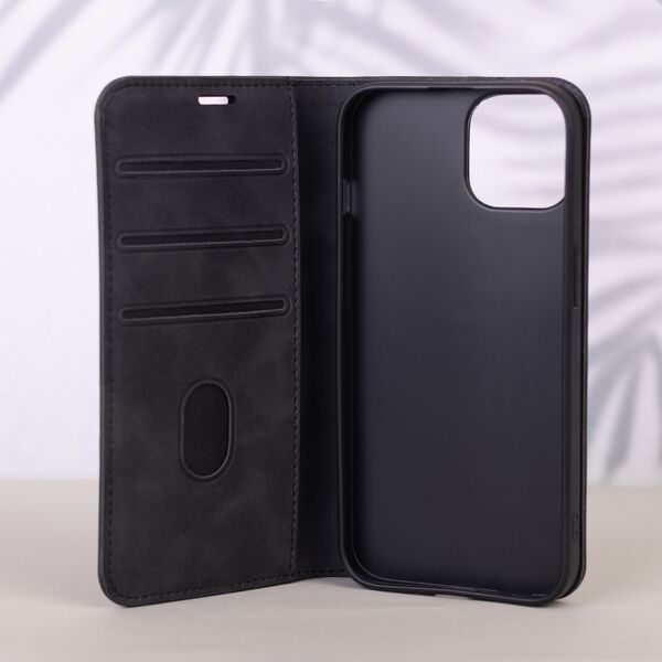 Smart Suede case for Samsung Galaxy S25 Plus black 5906961962355