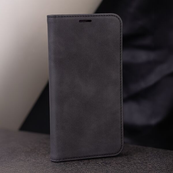 Smart Suede case for Xiaomi Redmi Note 14 5G (Global) black 5906961967114
