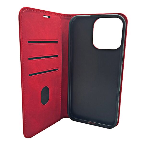 Smart Suede case for Samsung Galaxy S25 Plus red 5906961962430