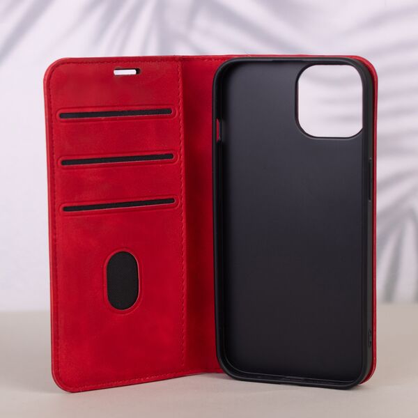 Smart Suede case for Xiaomi Redmi Note 14 5G (Global) red 5906961967183