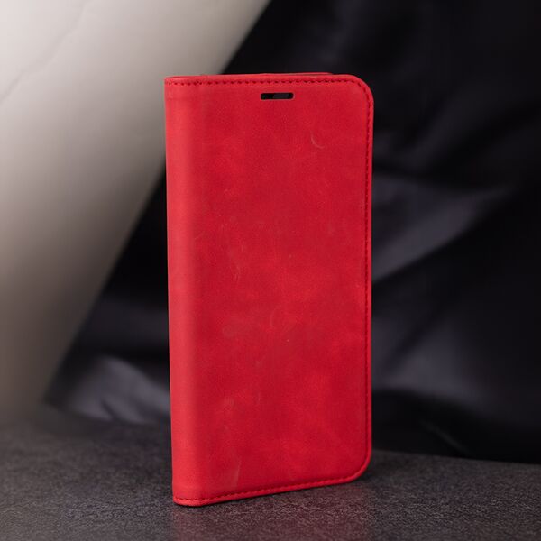 Smart Suede case for Xiaomi Redmi Note 14 5G (Global) red 5906961967183