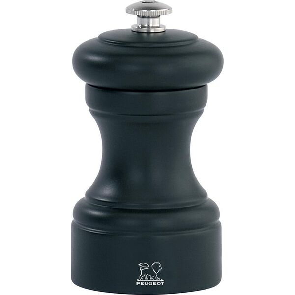 Młynek do przypraw Peugeot Młynek do pieprzu 10 cm Peugeot Bistro czarny mat