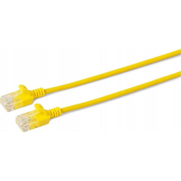 MicroConnect U/UTP CAT6A Slim 7.5M Yellow