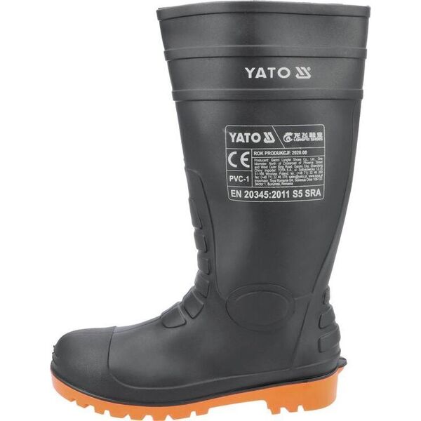 Yato YT.SAFE WELLOW SHOES S5 SIZE 43 METAL TOE, STEEL ANTI-PERFORMANCE INSERT