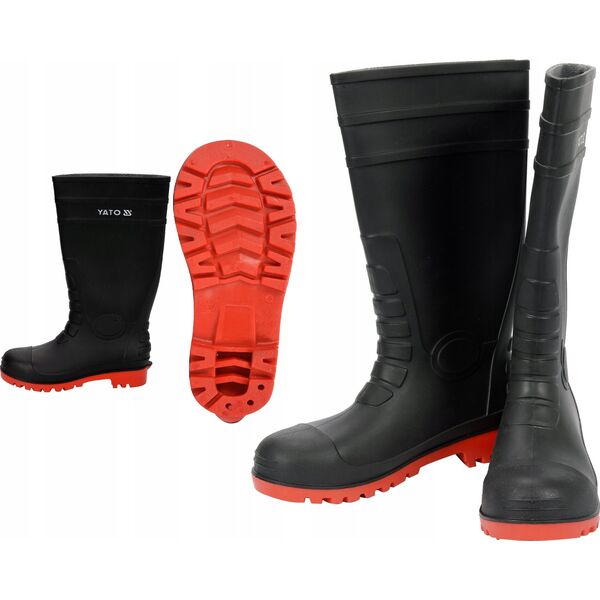 Yato YT.SAFE WELLOW SHOES S5 SIZE 43 METAL TOE, STEEL ANTI-PERFORMANCE INSERT