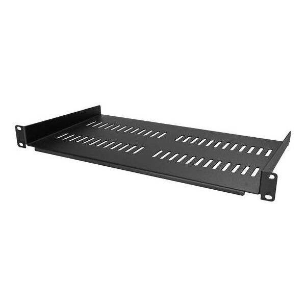StarTech Półka 19" 1U Czarna (CABSHELFV1U)