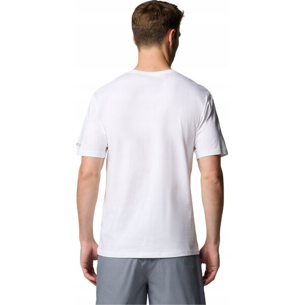 Columbia Path Lake II Graphic Tee 1934814111 białe M