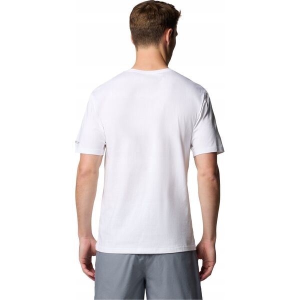 Columbia Path Lake II Graphic Tee 1934814111 białe XL