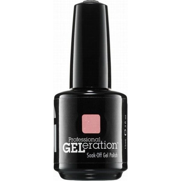 Jessica Jessica, Geleration Colours, Semi-Permanent Nail Polish, GEL-409, Tea Rose, 15 ml For Women