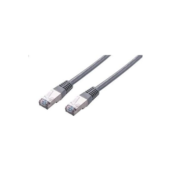 C-Tech C-TECH kabel patchcord Cat5e, FTP, šedý, 15m
