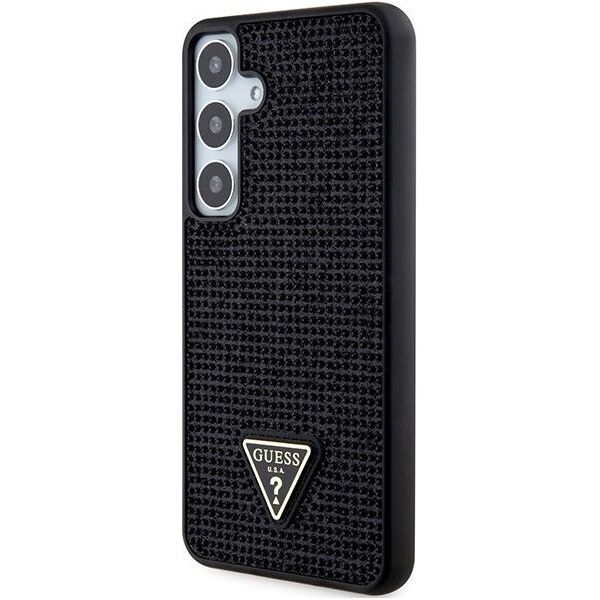 Guess Guess GUHCS24MHDGPPK S24+ S926 czarny/black hardcase Rhinestone Triangle