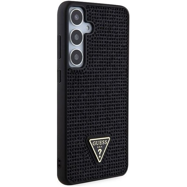 Guess Guess GUHCS24MHDGPPK S24+ S926 czarny/black hardcase Rhinestone Triangle
